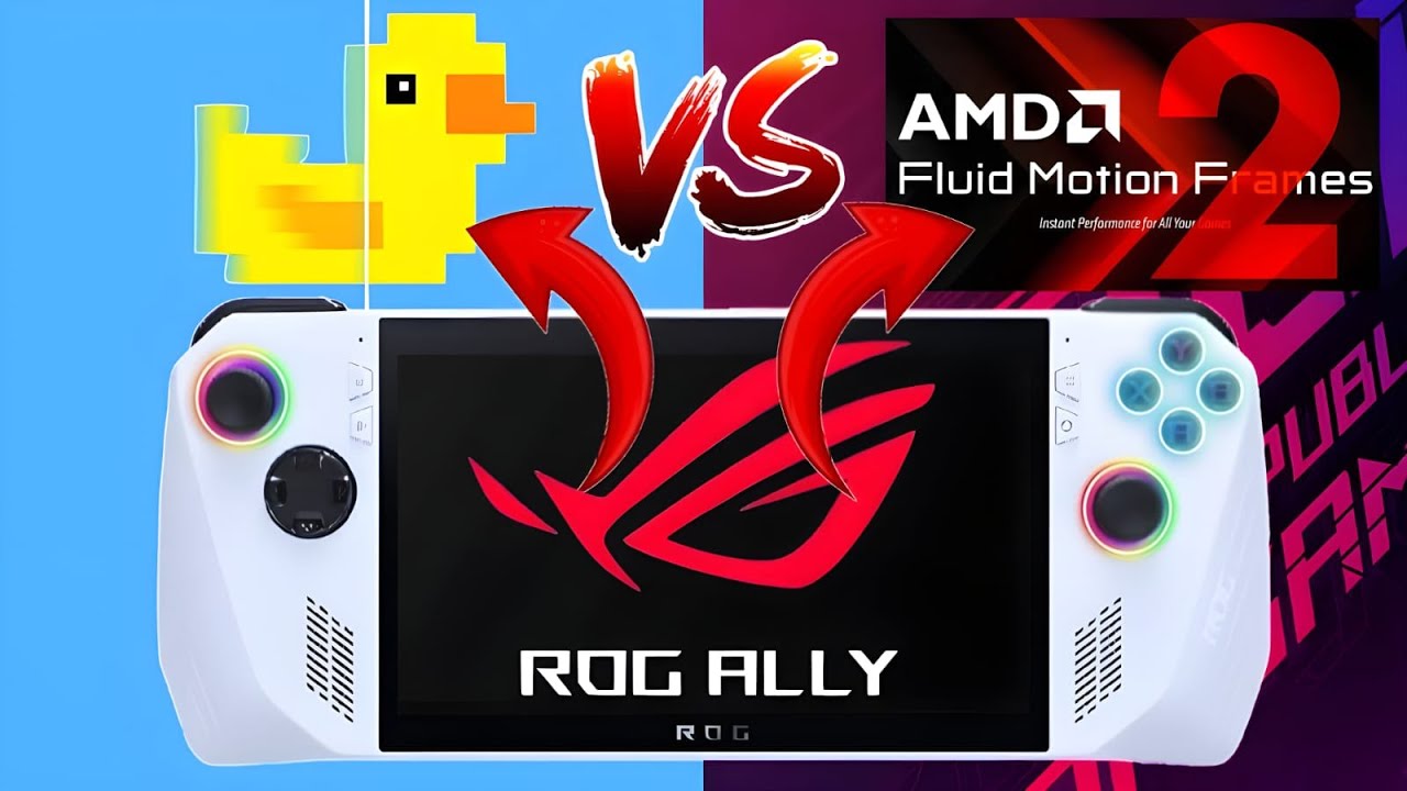 ASUS ROG ALLY 'DA LOSSLESS SCALİNG VS AFMF 2 / HANGİSİ DAHA İYİ? - YouTube