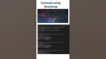 Carousel using Bootstrap | #shorts #subscribe #youtubeshorts