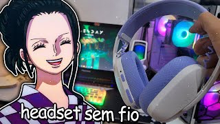 o MELHOR headset sem fio custo beneficio no AliExpress! (logitech g435 wireless)