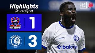 Kaa Gent Plaatst Zich Voor De Champions Play-Offs Fc Dender - Kaa Gent