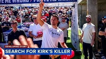 Manhunt for Charlie Kirk