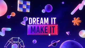 Dream it. Make it. 🌟 Created by 3D Artist Mattey