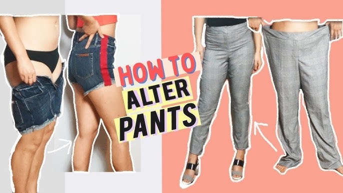 How To Easily Take In (Alter) Pants That Are Too Big At The Waist