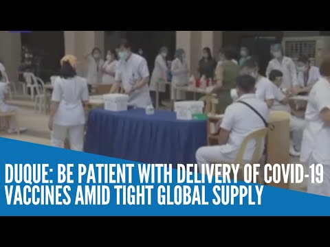 Duque: Be patient with delivery of Covid-19 vaccines amid tight global supply