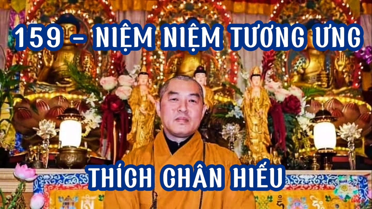 159 - NIỆM NIỆM TƯƠNG ƯNG - Thích Chân Hiếu - Pháp Môn Tịnh Độ.