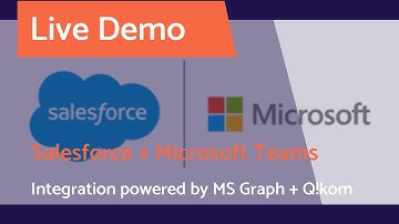 Salesforce Integrations with Microsoft Teams:Live Demo
