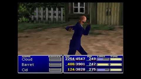 FFVII - Enemy Skill Only Challenge (+NI,IE,NA,NNMI) Part 14: Rude and other rude people