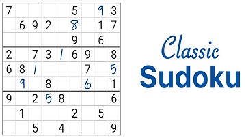 Sudoku ∙ Classic Sudoku Games (by nerByte GmbH) IOS Gameplay Video (HD)