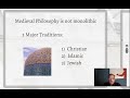 1   Introduction to Medieval Philosophy