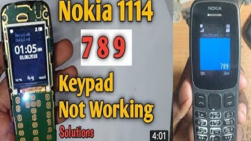 Nokia 106 TA-1114 Keypad Solution | 7 8 9 Keypad Not Working Solution | Keypad Jumper Ways#mobile