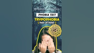 TRYPOPHOBIA: DO YOU HAVE IT? #shorts #test #fear #phobia #scary #subscribe