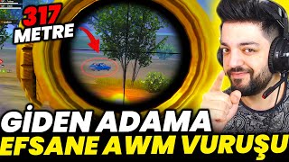 ARAÇTA GİDEN ADAMA 300 METREDEN AWM ŞOKU !! PUBG Mobile