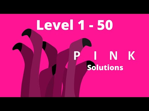 PINK (Game) Level 1-50 Walkthrough | Bart Bonte