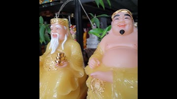 Tượng Thần Tài Ông Địa Đẹp Bột Đá Thạch Anh Thuận Duyên