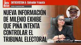 #Entrevista ¬ Nueva información de Milenio exhibe que Piña intenta controlar el Tribunal Electoral