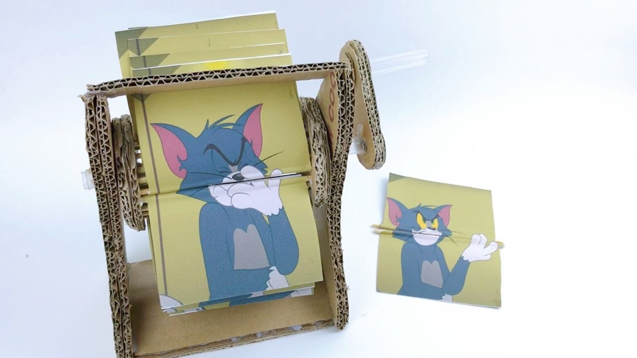 FlipBook Kit : Robot and Rockets Set : DIY Paper Animation