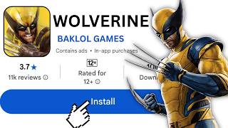 I Found Funny Wolverine Game 😂 On Play Store 🤯 screenshot 3
