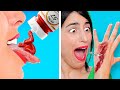 FUNNY FOOD HACKS YOU NEED TO TRY! || Best Food Challenges And DIYs by 123 Go! Live