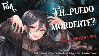 Asmr F4A Esp Vampira Torpe Te Muerde Por Primera Vez Roleplay Tierno Especial De Halloween