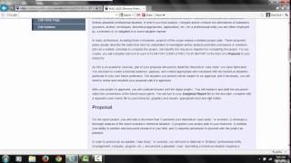 VIDEO 1: Analytical Report Assignment Prompt