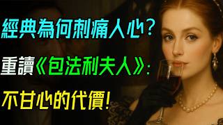 「戀愛腦必死」？福樓拜的回答遠比你想得殘酷！經典為何刺痛人心？重讀《包法利夫人》：不甘心的代價 。#包法利夫人 MadameBovary #福樓拜 Flaubert #十九世紀小說
