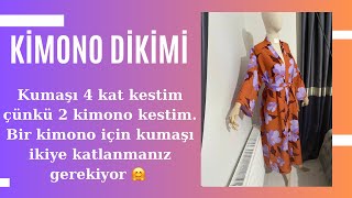 KİMONO DİKİMİ ✂️ KİMONO SEWİNG