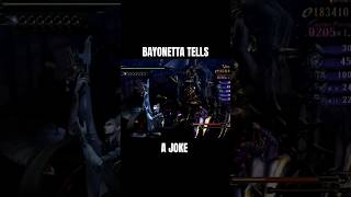Bayonetta tells a joke. #bayonetta