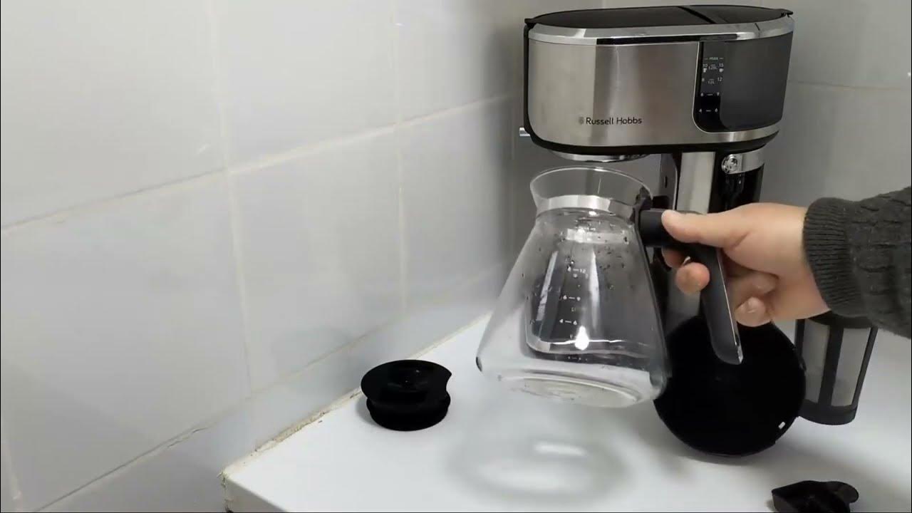 Russell Hobbs 26230 56 Attentiv Cafetera, Cafetera de café de goteo clásica,1  25L, pantalla táctil, - YouTube