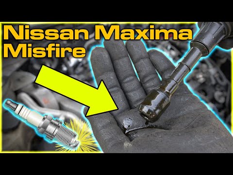 2010 Nissan Maxima Misfire: P0300 Bad Ignition Coils, Spark Plugs, & Leaking Valve Cover!