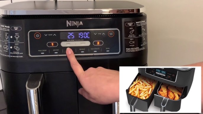 My New Mom Mealtime Hack: The Ninja Foodi Dual Zone Air Fryer - The Mom Edit