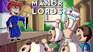 Je suis LE ROI d'un PETIT VILLAGE Médiéval !.. (Manor Lords)