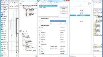 ArchiCAD OPEN BIM - New IFC Data Types: Actors and Space Occupants