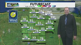 Mostly clear and some patchy fog Sunday night