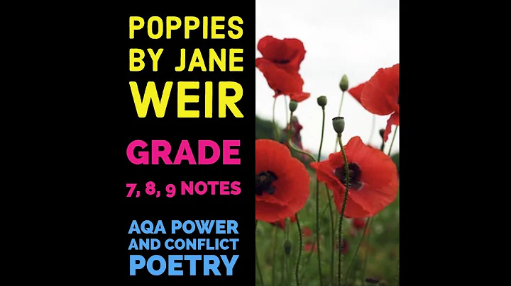 Poppies Grade 7, 8, 9 notes