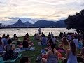 Meditao transcendental  lagoa rodrigo de freitas com prof klebr tani