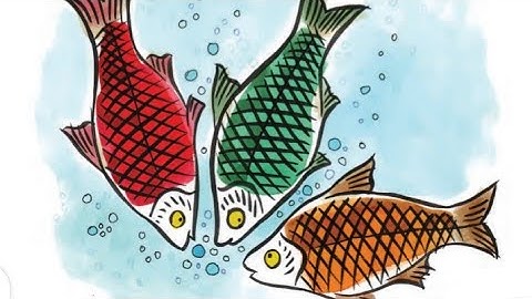 The World Under Water, CLASS 3, lesson 6,unit 1, #stories #thethreefishes