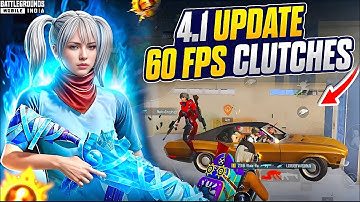 4.1 UPDATE 60 FPS 🔥Fastest IOS Players Skills || BGMI~PUBG
