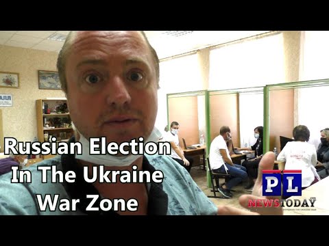 Russian Election In The Ukraine War Zone