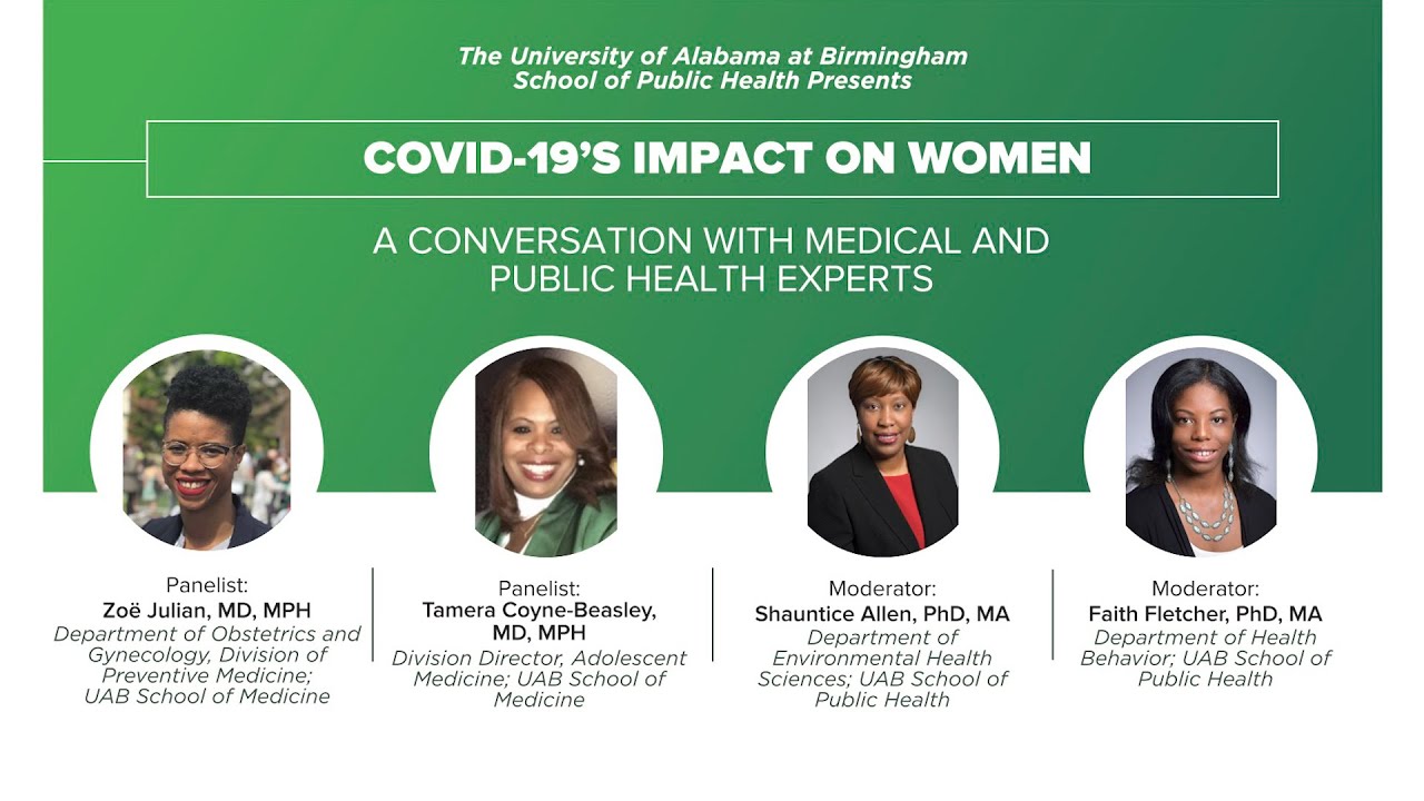 COVID-19'S Impact On Women | UAB School of Public Health