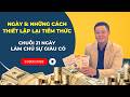 Ngày 5: Những Cách Thiết Lập Lại Tiềm Thức