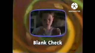 Disney Channel Lineup Bumper Bs&Jmic To Blank Check To Zorro November 23, 1999