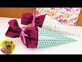 Vyrobte si mini kornúty | Späť do školy | Prekvapenie & darček na nový školský rok