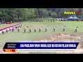 Dihadiri Walikota Sibolga, Begini Kemeriahan HUT ke-74 TNI di Sibolga Tapanuli Tengah