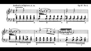 Grieg - Holberg Suite, Op. 40, no. 4, Air (Andante religioso) - Cyprien Katsaris Piano