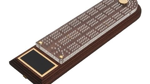 Hand Crafted Black Walnut Cribbage Boards - Distinctive Crib Boards for the Cribbage Enthusiast