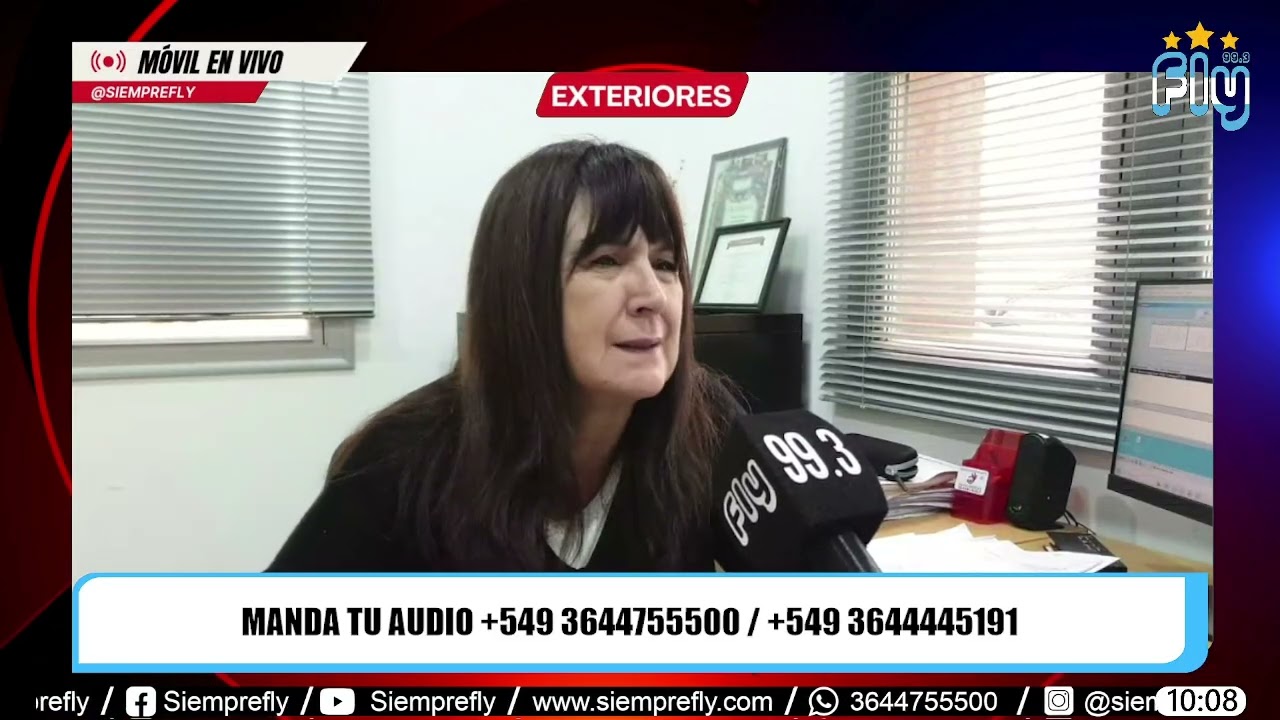 🔴𝗠𝗢́𝗩𝗜𝗟 𝗘𝗡 𝗩𝗜𝗩𝗢┃Dra. Celia Altamiranda - Jueza de Faltas Provincial