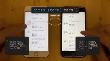 Ditto CRDT delta sync demo
