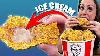 Ice Cream  Fried Chicken  Food Hack