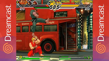 Capcom vs. SNK 2: Millionaire Fighting 2001 - Dreamcast Gameplay