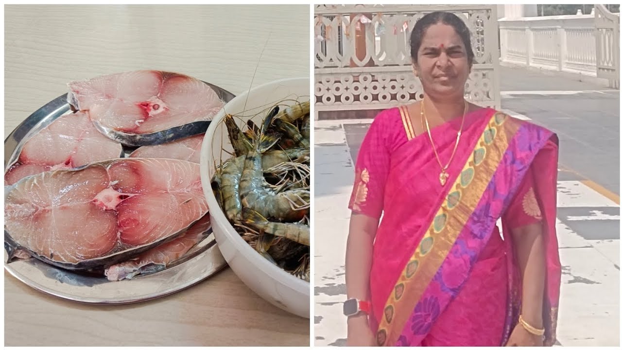 மாவில் ஆசி வஞ்சிரம் மசாலா போட்டது 🦈🐋🐠🐟🐬🦈🦭🐠🌶️🌶️